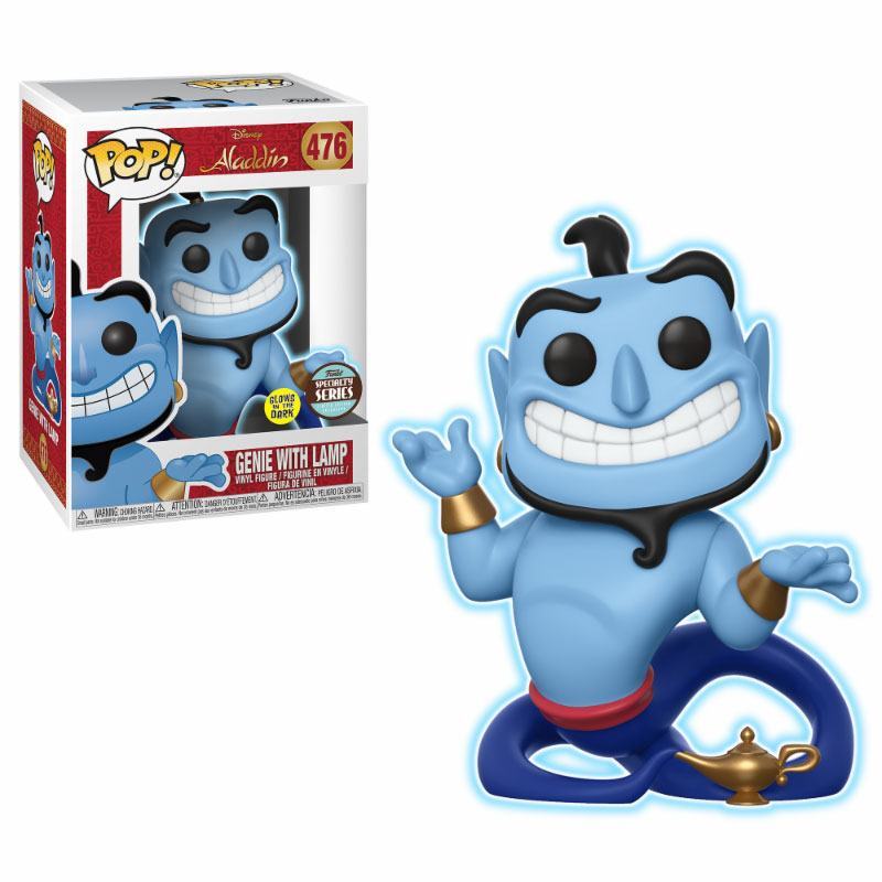 Aladdin POP! Disney Vinyl Figure Speciality Series Genie with Lamp GITD 9 cm