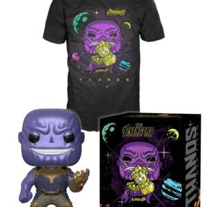 Avengers Infinity War POP! Marvel Vinyl Figure & Tee Pack Thanos