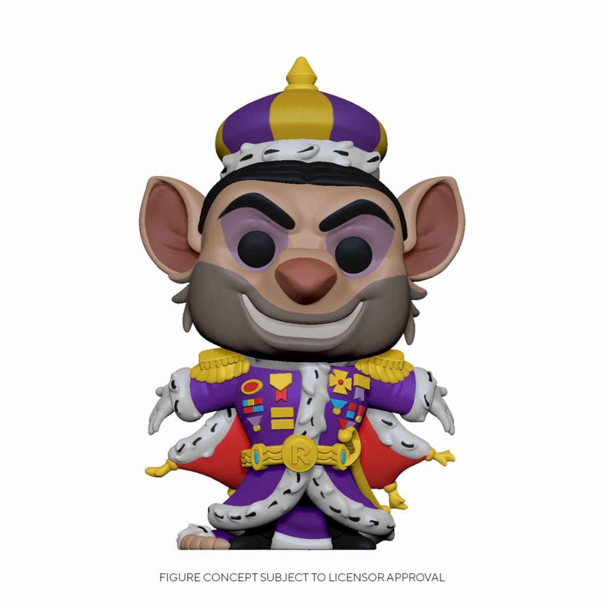 Basil the Great Mouse Detective POP! Disney Vinyl Figure Ratigan 9 cm