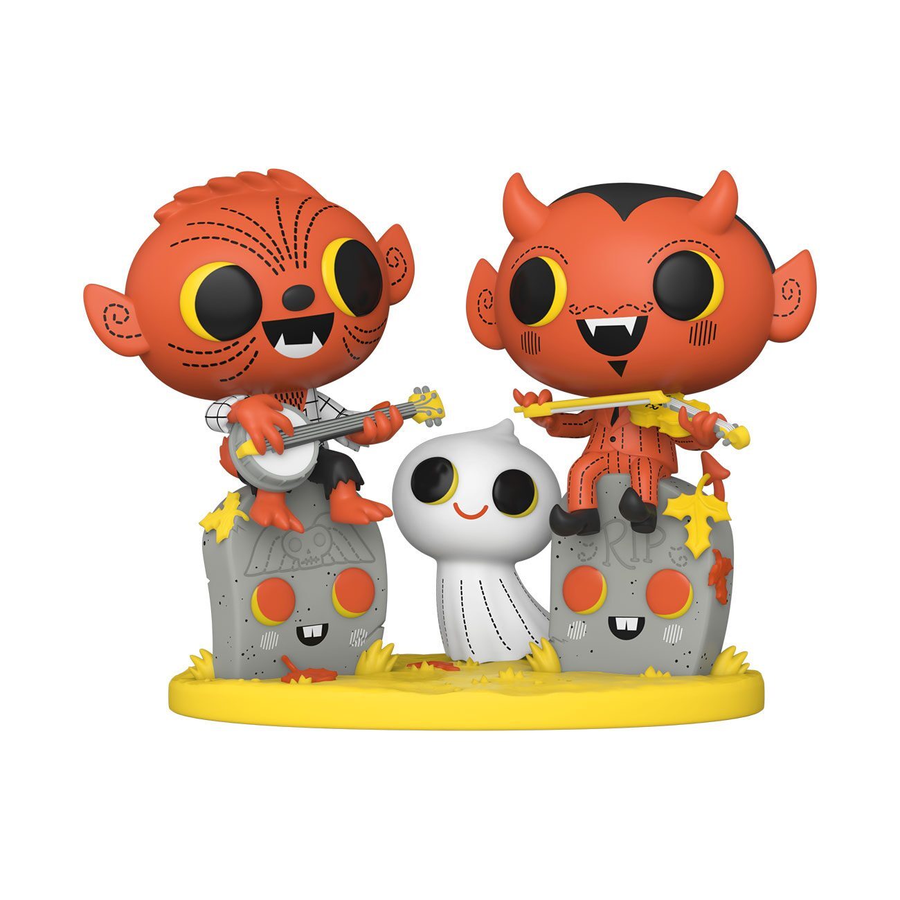Boo Hollow Moment Paka Paka Vinyl Figure Phinneas & Scratch 9 cm