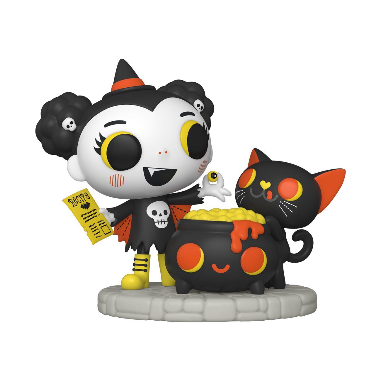 Boo Hollow Deluxe Paka Paka Vinyl Figure Nina & Lucky 9 cm