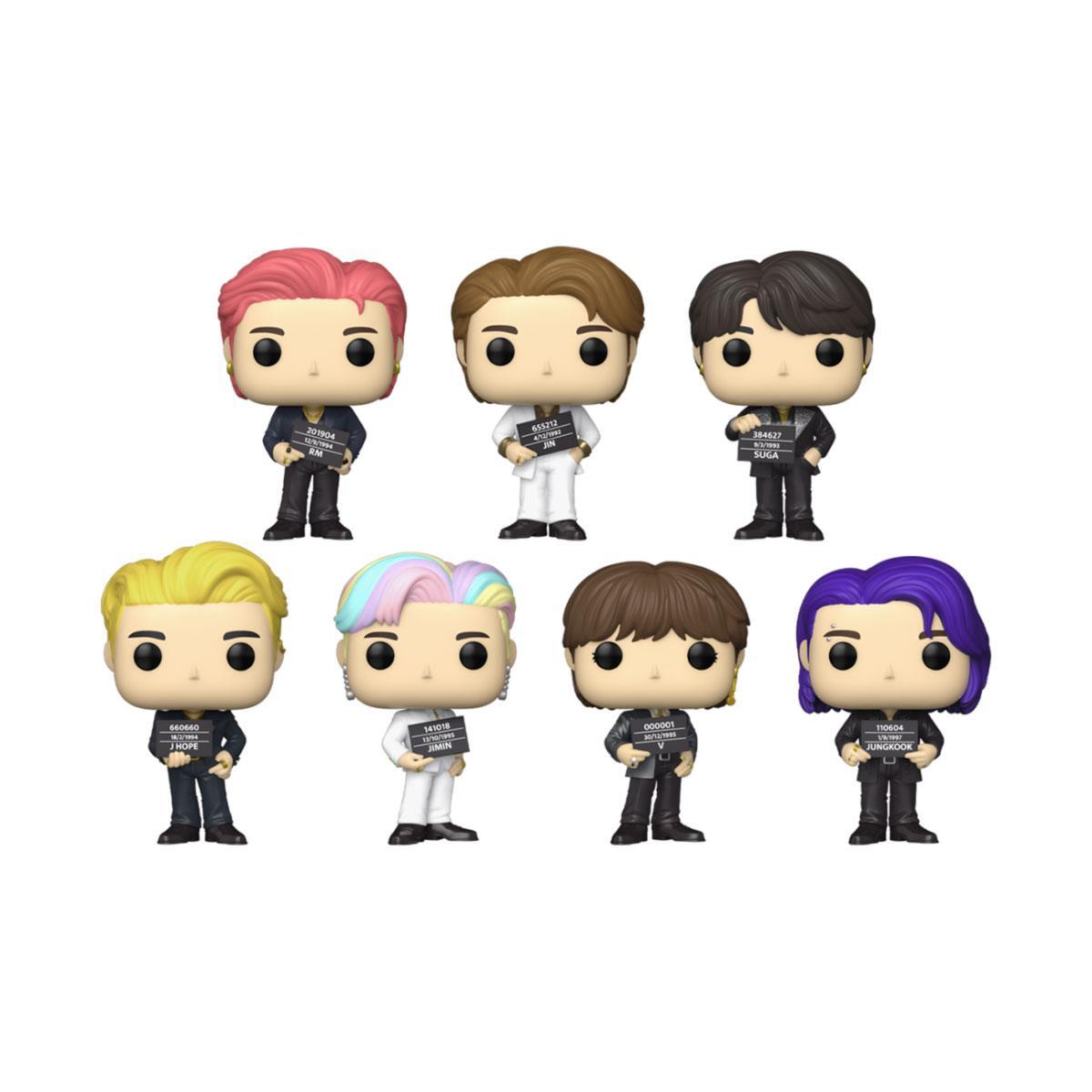 BTS: Butter POP! Rocks 7-Pack Vinyl Figures 9 cm