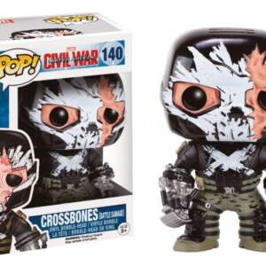 Captain America: Civil War POP! Marvel Vinyl Figure Crossbones (Battle Damage) 9 cm