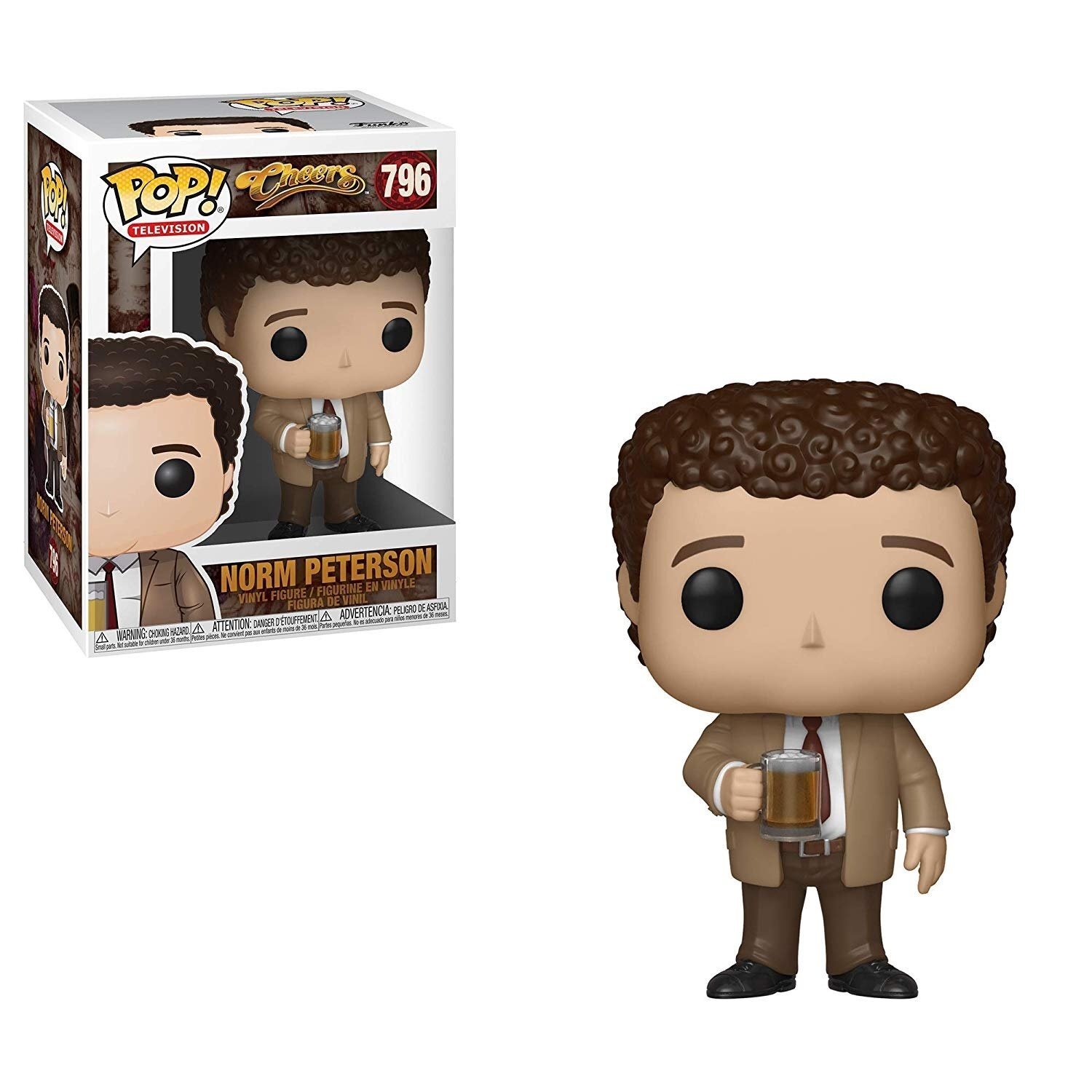 Cheers POP! Television Vinyl Figure Norm Peterson 9 cm