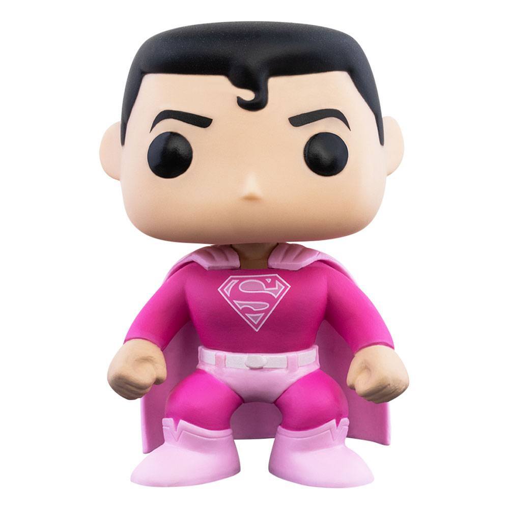 DC Comics POP! Heroes Vinyl Figure Breast Cancer Awareness Superman 9 cm
