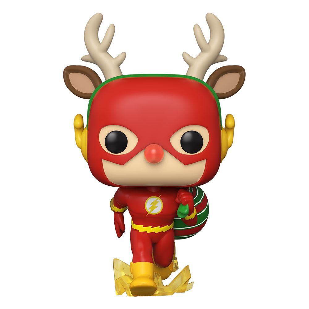 DC Super Heroes POP! Heroes Vinyl Figure DC Holidays The Flash Holiday Dash 9 cm