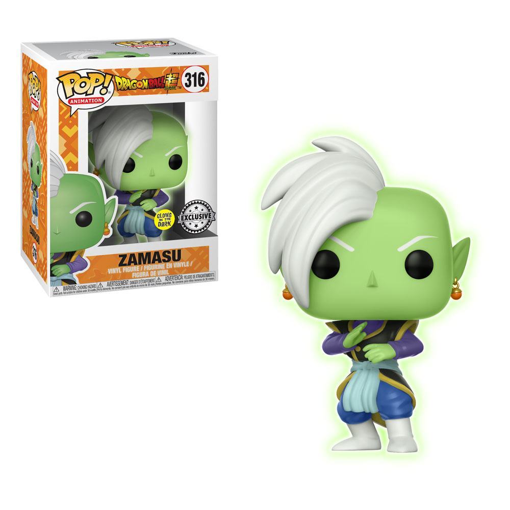Dragon Ball Super POP! Animation Vinyl Figure Zamasu (GITD) 9 cm