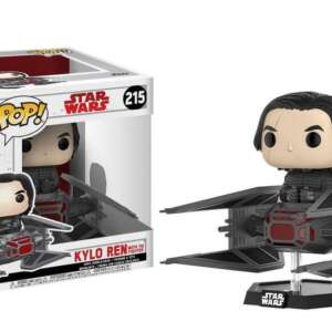 Star Wars Episode VIII POP! Rides Vinyl Bobble-Head Kylo Ren on Tie Fighter 9 cm