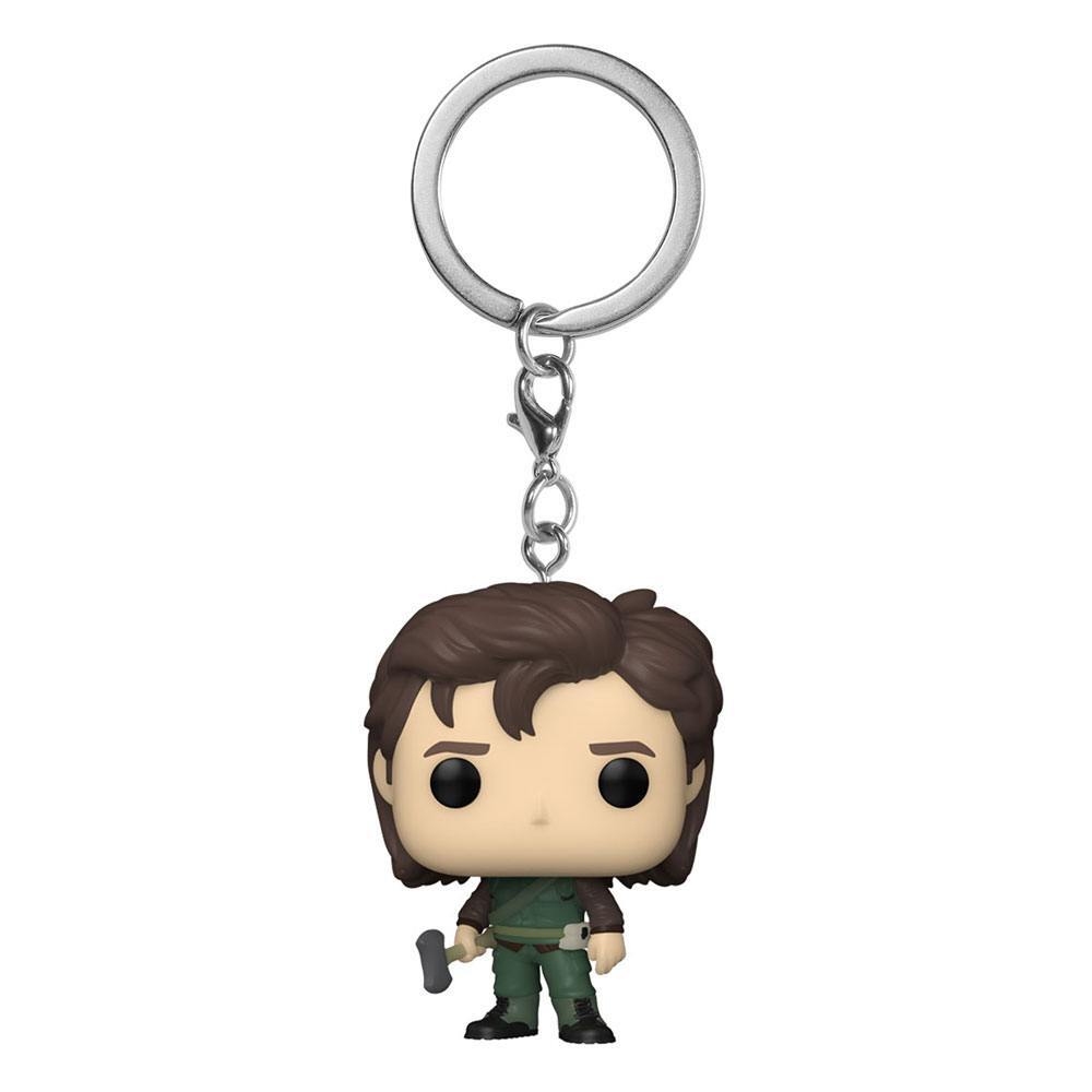 Stranger Things Season 4 Pocket POP! Keychain Vinyl Figure Steve (Hunter) 4 cm