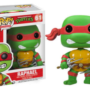 Teenage Mutant Ninja Turtles POP! Television Vinyl Figure Raphael 9 cm (Damaged Box)