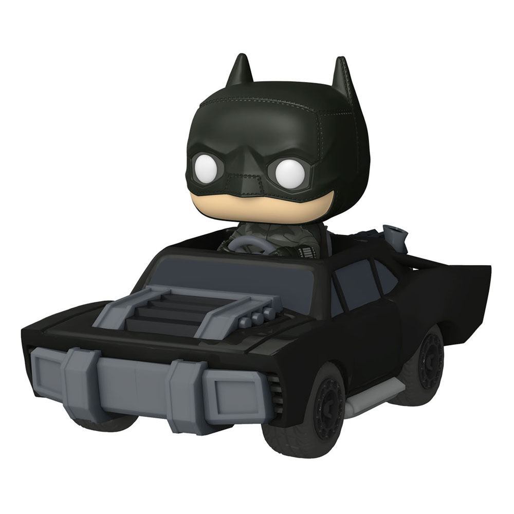 The Batman POP! Rides Vinyl Figure Batman in Batmobile 15 cm