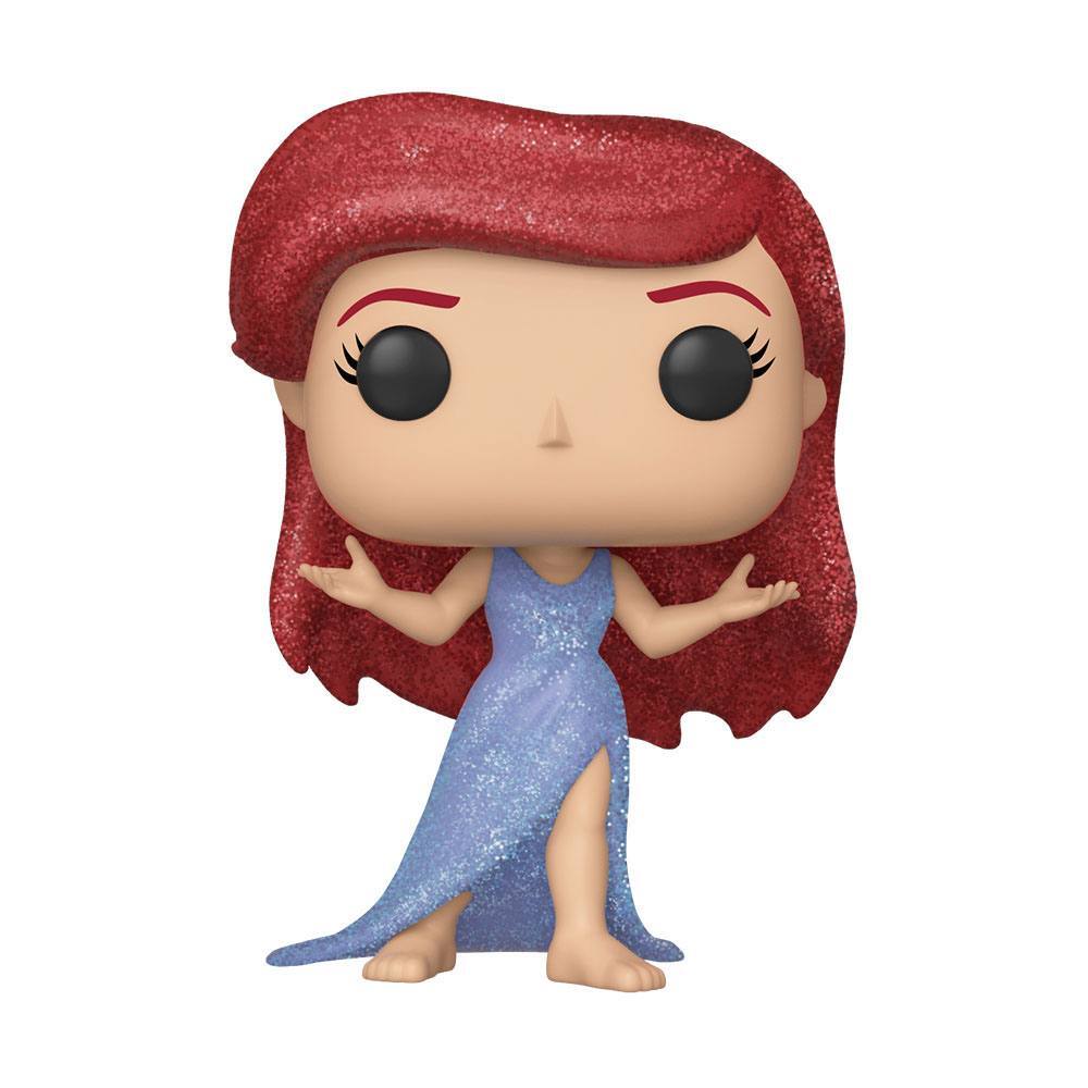 The Little Mermaid POP! Disney Vinyl Figure & Tee Pack Ariel in Dress (Glitter)