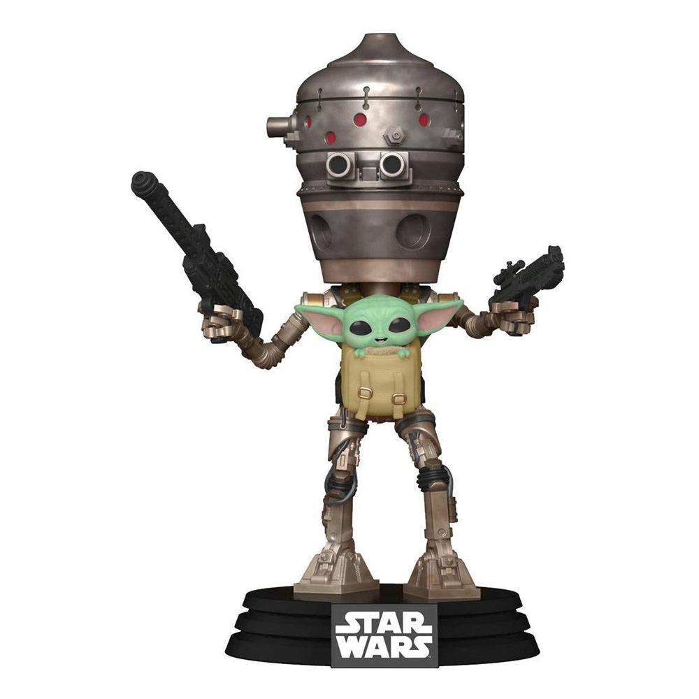 The Mandalorian POP! Star Wars & Tee Box IG-11 with The Child