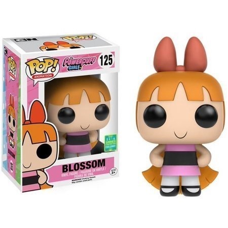 The Powerpuff Girls POP! Animation Vinyl Figure Blossom SDCC 2016 Exclusive 9 cm