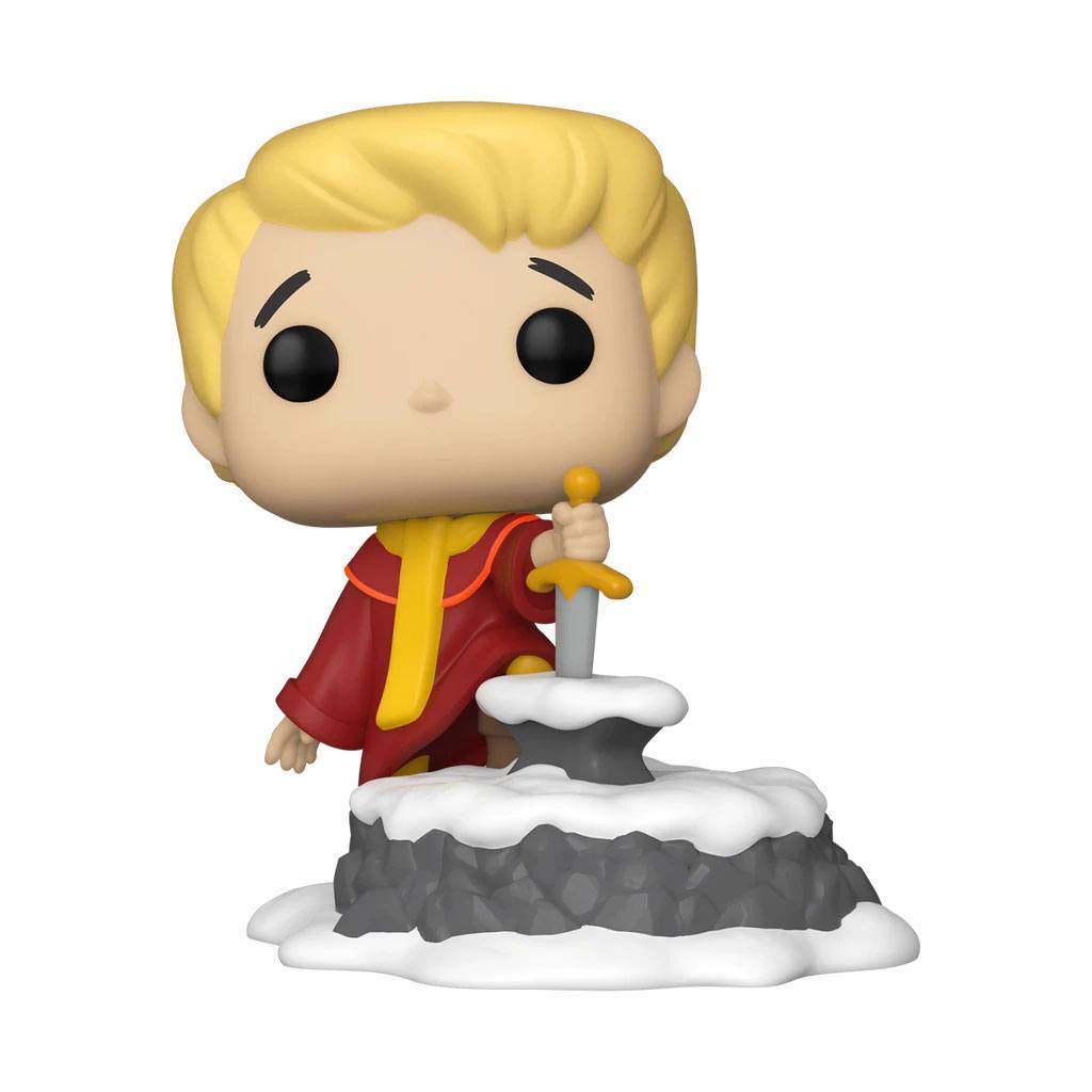 The Sword in the Stone POP! Deluxe Disney Vinyl Figure Arthur Pulling Excalibur (2021 Fall Con) 9 cm
