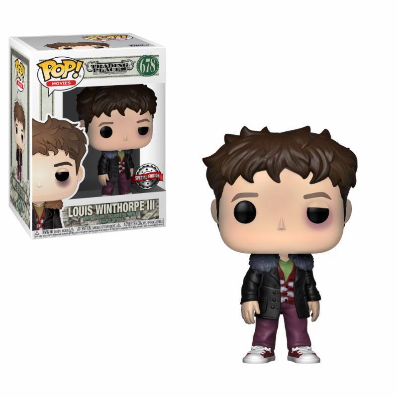 Trading Places POP! Movies Vinyl Figure Louis (Beat Up) Exclusive 9 cm