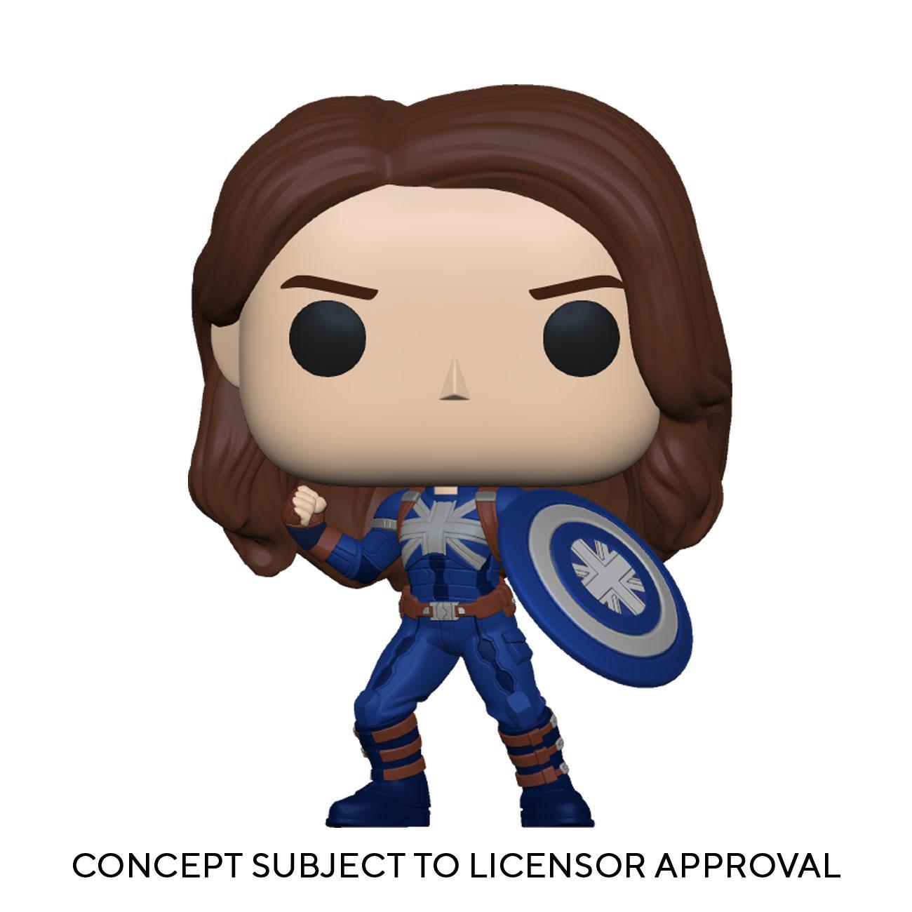 What If...? POP! Marvel Vinyl Figure Captain Carter (Stealth Suit) 9 cm