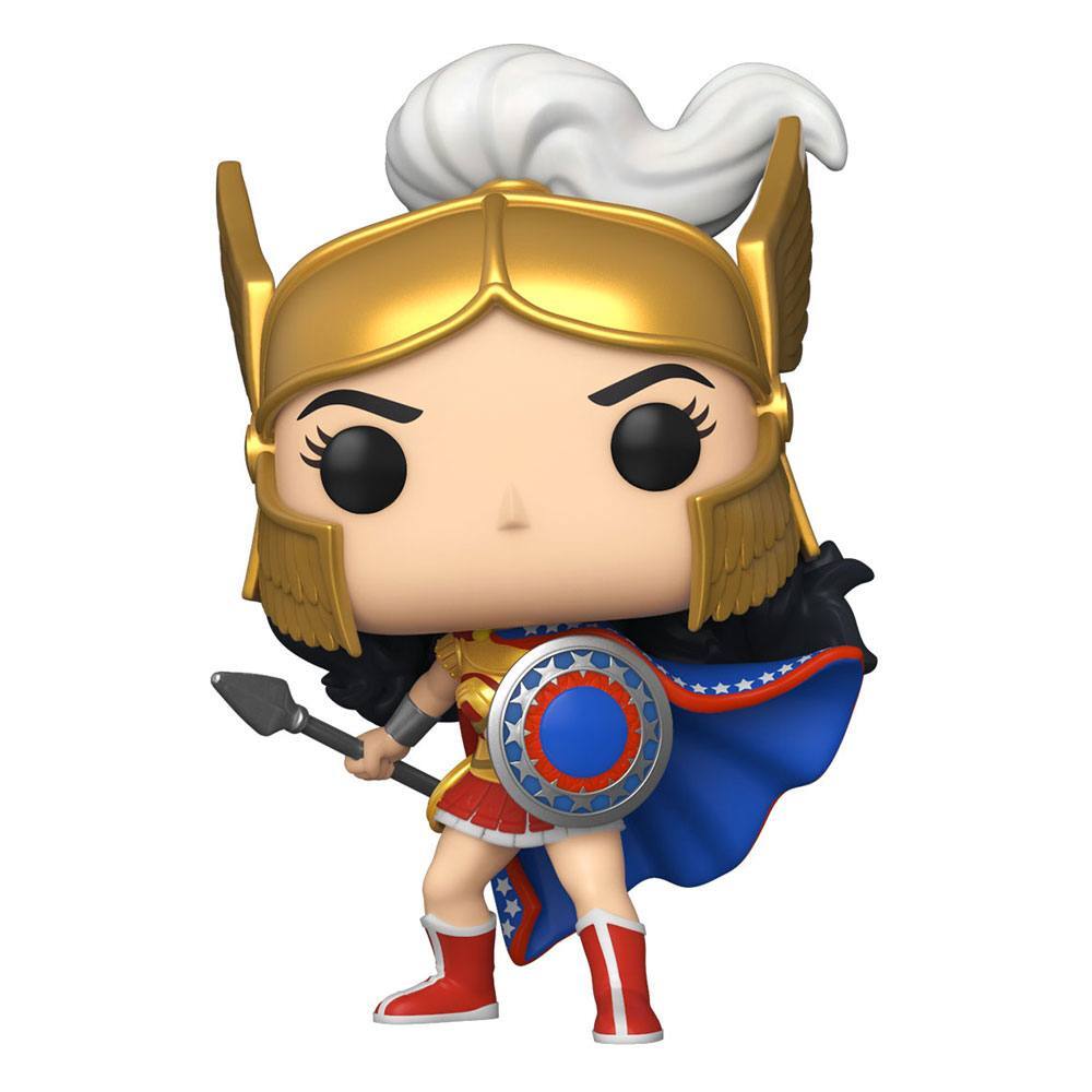 Wonder Woman 80th POP! Heroes Vinyl Figure Wonder Woman (Challenge of the Gods) 9 cm