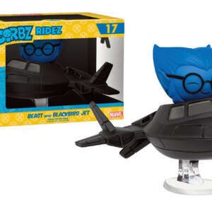 X-Men Dorbz Ridez Vinyl Vehicle with Dorbz Figure Beast & Blackbird Jet 14 cm