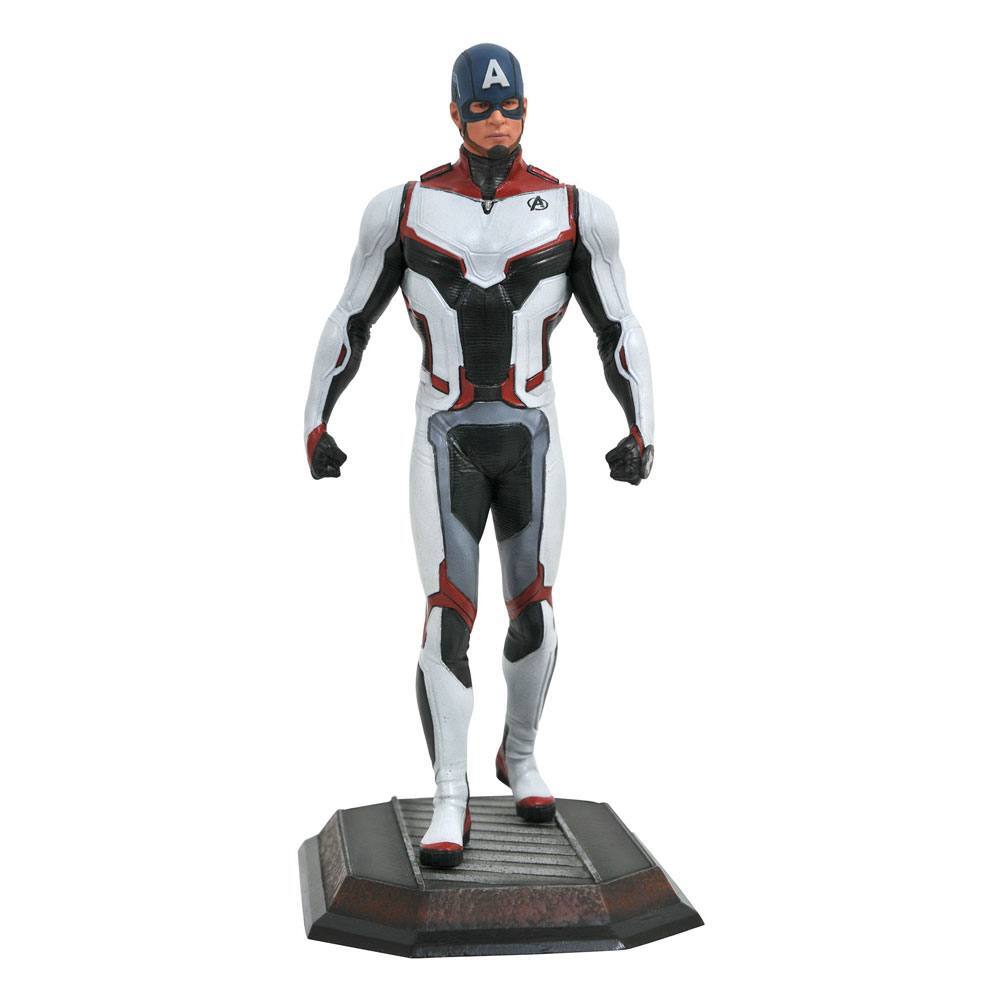 Avengers Endgame Gallery Diorama PVC Statue Captain America (Quantum Suit) 23 cm