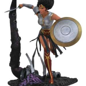 DC Comic Gallery Diorama PVC Statue Dark Nights Metal Wonder Woman 23 cm