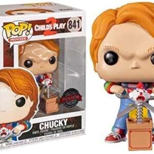 Childs Play 2 POP! Movies Vinyl Figure Chucky with Scissors 9 cm