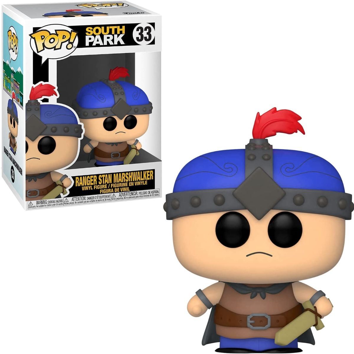 South Park POP! Vinyl Figure The Stick of Truth: Ranger Stan Marshwalker 9 cm