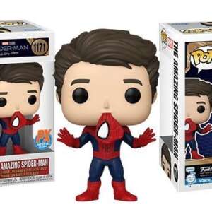 Spider-Man: No Way Home POP! Marvel Vinyl Figure The Amazing Spider-Man (Unmasked) PX 9 cm