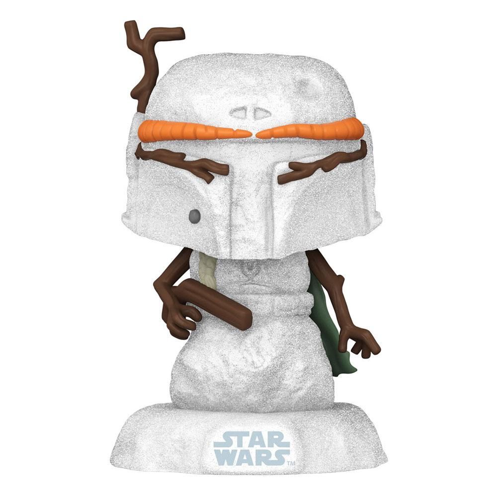 Star Wars Holiday 2022 POP! Vinyl Figure Boba Fett (Snowman) 9 cm