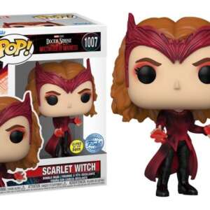 Doctor Strange in the Multiverse of Madness POP! Marvel Vinyl Figure Scarlet Witch GITD 9 cm