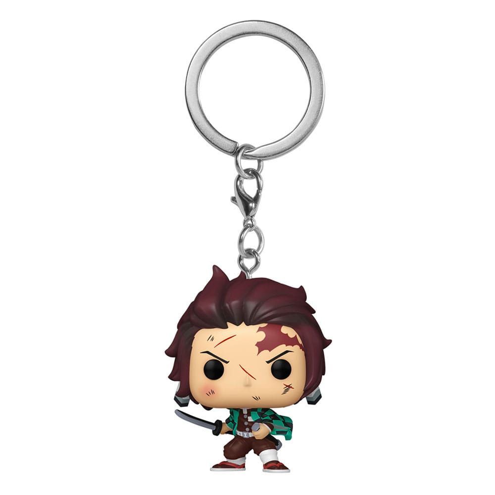Demon Slayer Pocket POP! Animation Keychain Vinyl Figure Tanjiro Kamado (Bloody) 4 cm