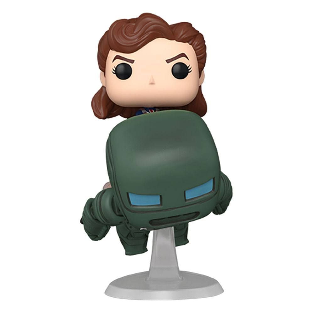 What If…? POP! Deluxe Marvel Vinyl Figure Captain Carter and The Hydra Stomper 9 cm