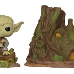 The Empire Strikes Back 40th POP! Star Wars Town Vinyl Figure Yodas Hut 9 cm