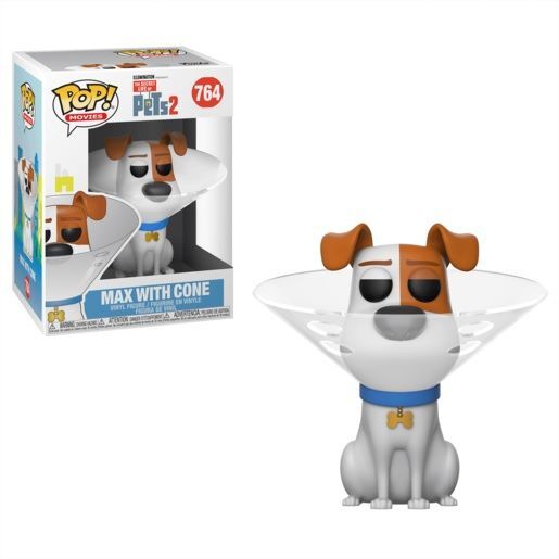 The Secret Life of Pets 2 POP! Movies Vinyl Figure Max with Cone 9 cm