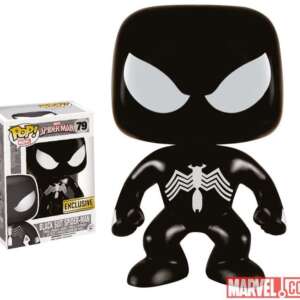Spider-Man POP! Marvel Vinyl Figure Black Suit Spider-Man (Underground) 9 cm