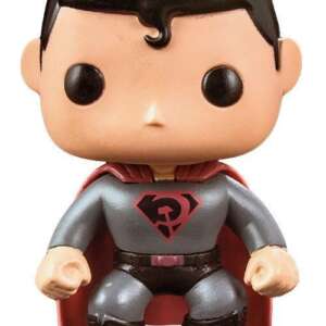 DC Super Heroes POP! Heroes Vinyl Figure Red Son Superman 9 cm (with Protector)