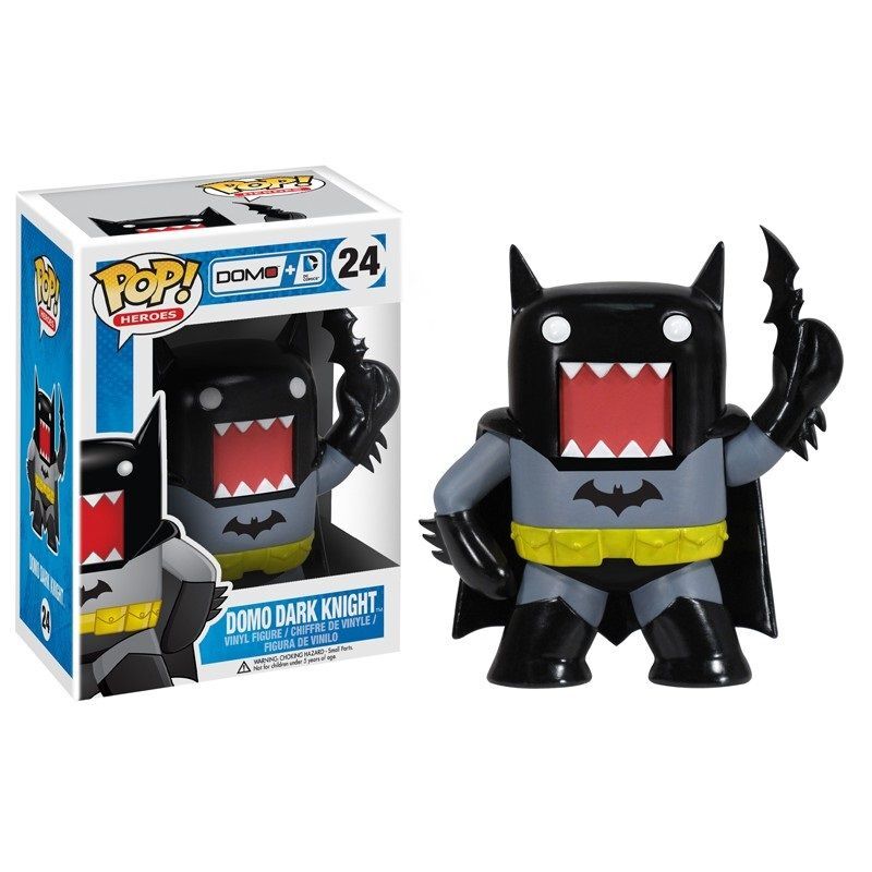 Domo DC Comics POP! Heroes Vinyl Figure Domo Dark Knight 9 cm