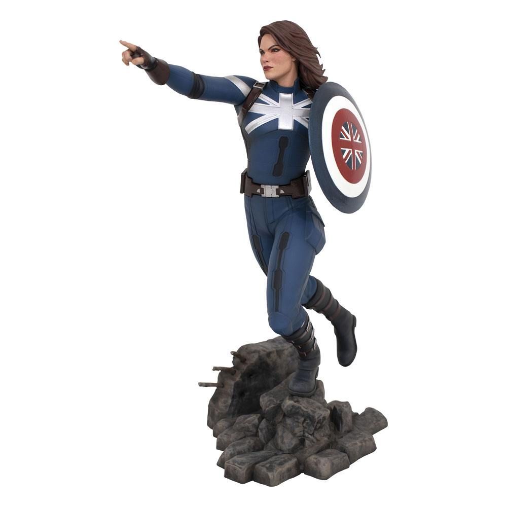 What If...? Marvel Gallery Diorama PVC Statue Captain Carter 25 cm