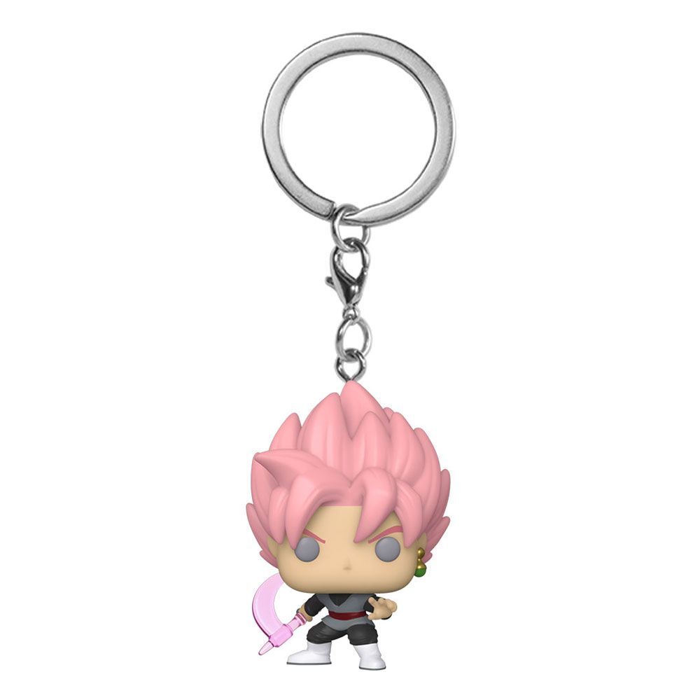Dragon Ball Super Pocket POP! Keychain Vinyl Figure Super Saiyan Rose Goku Black with Scythe 4 cm