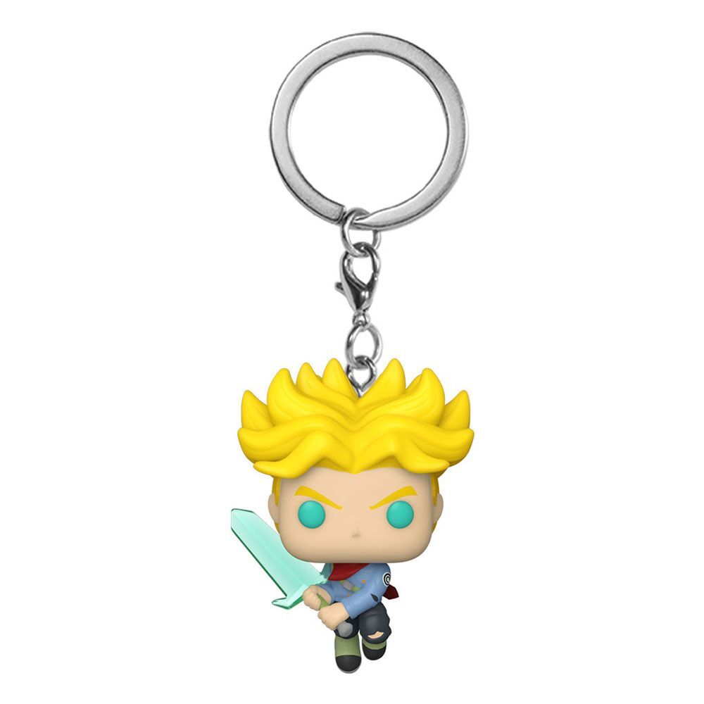 Dragon Ball Super Pocket POP! Keychain Vinyl Figure Super Saiyan Trunks with Sword 4 cm