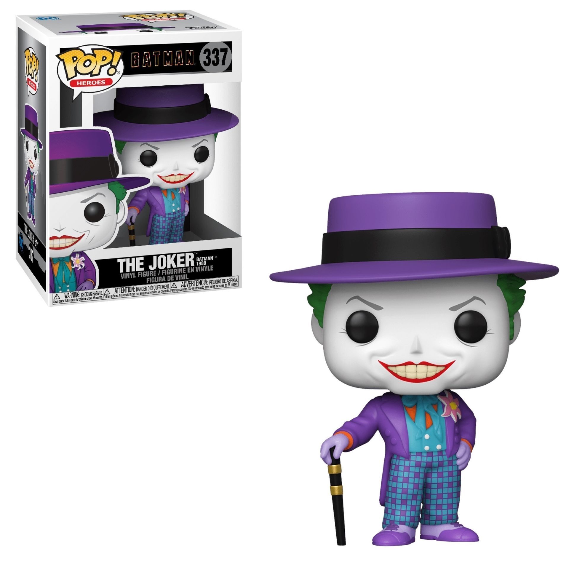 Batman 1989 POP! Heroes Vinyl Figure The Joker 9 cm