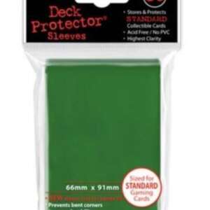 Ultra Pro Standard Card Sleeves - Green (50 Pack)
