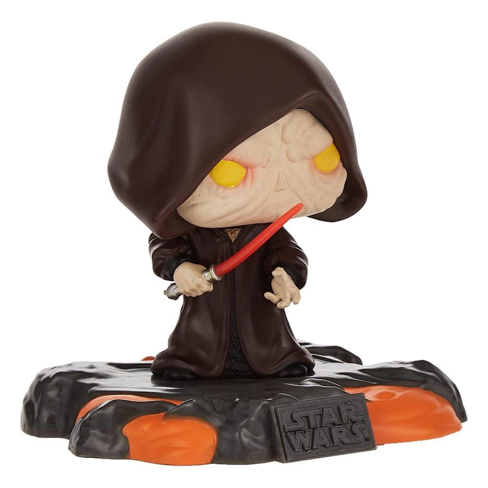 Star Wars Deluxe POP! Vinyl Figure Red Saber Series Vol.1: Darth Sidious 9 cm