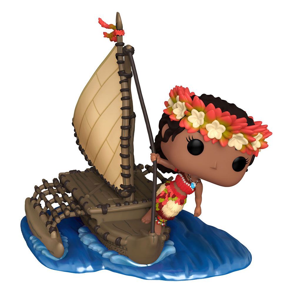 Disney 100 POP! Rides Vinyl Figure Moana on Boat (Finale) 9 cm