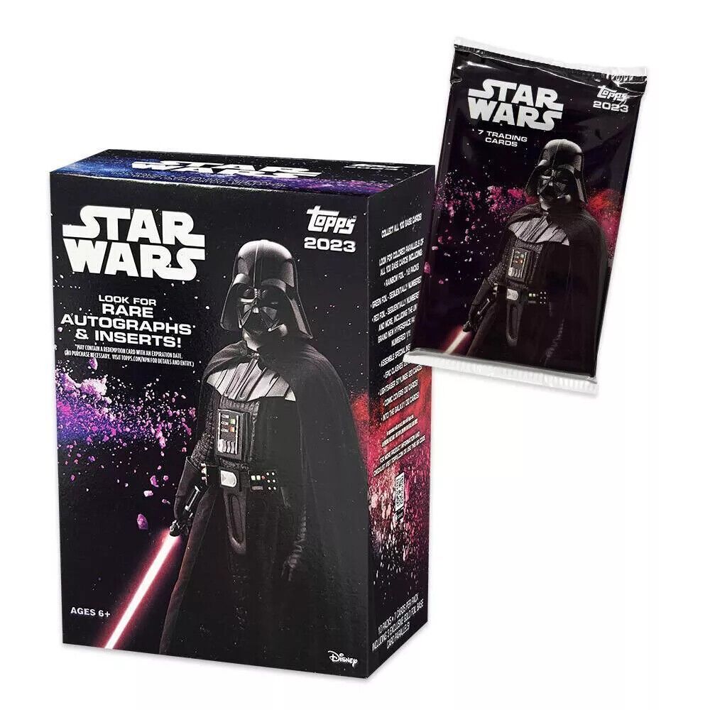 Star Wars Trading Cards Pack 2023