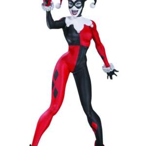 DC Comics Red, White & Black Statue Harley Quinn by Jim Lee 17 cm