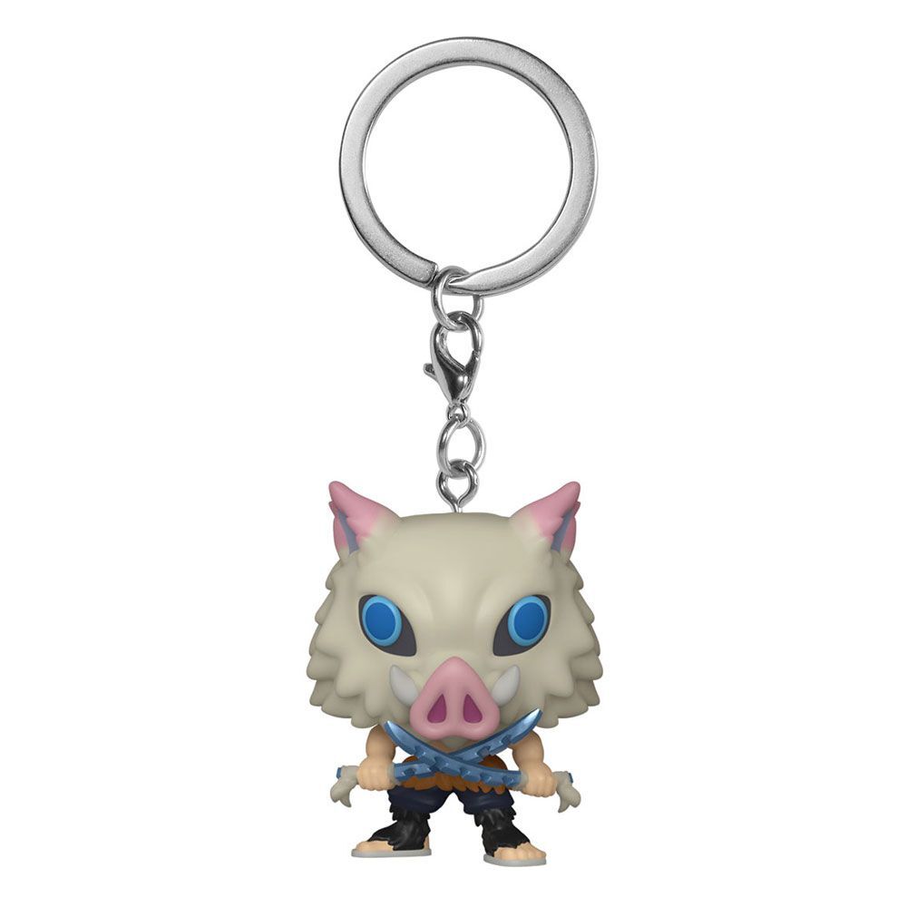 Demon Slayer Pocket POP! Animation Keychain Vinyl Figure Inosuke Hashibira 4 cm