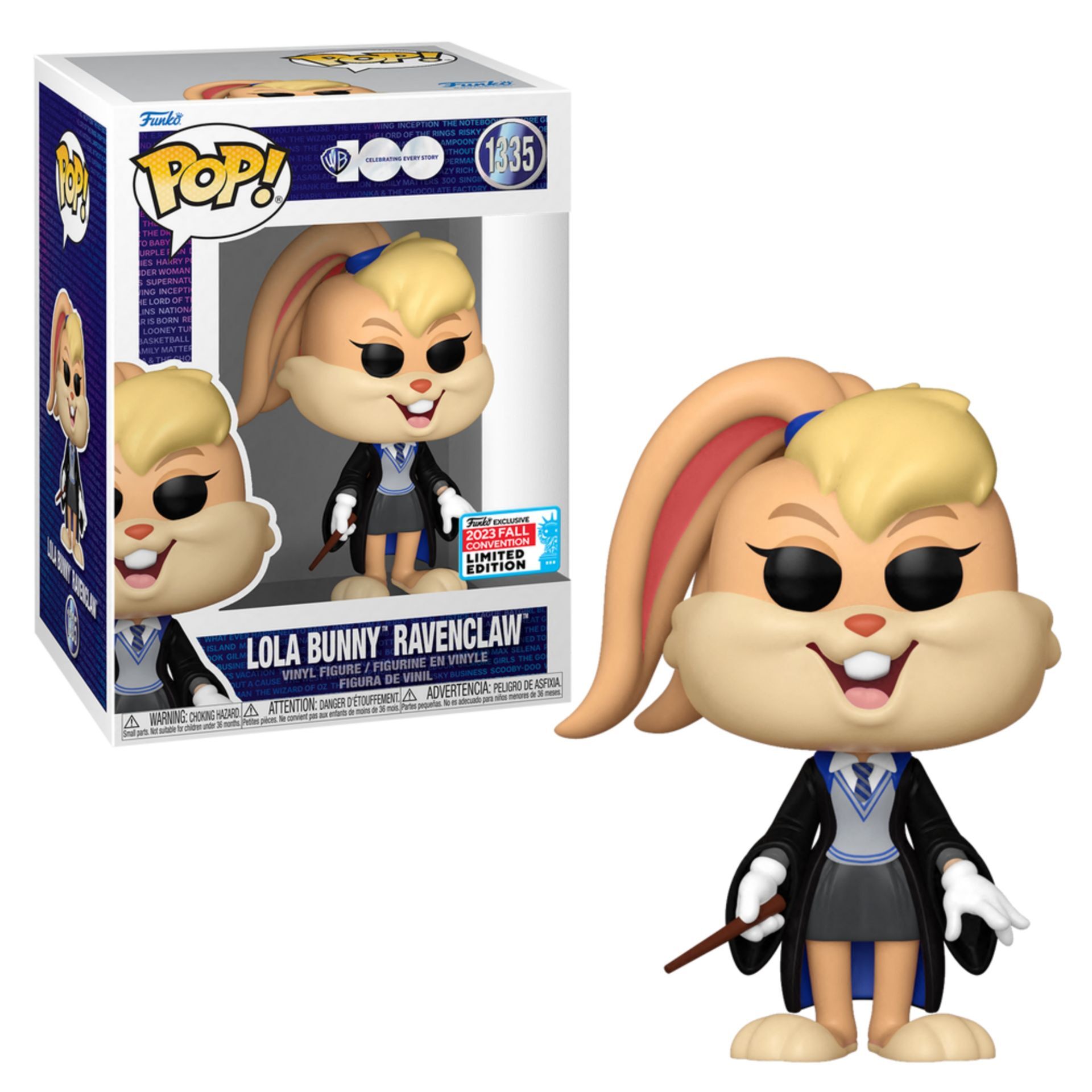WB 100th POP! Movies Vinyl Figure Lola Bunny: Ravenclaw (2023 Fall Con) 9 cm