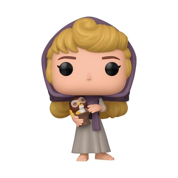 Sleeping Beauty 65th POP! Disney Vinyl Figure Aurora with Owl 9 cm