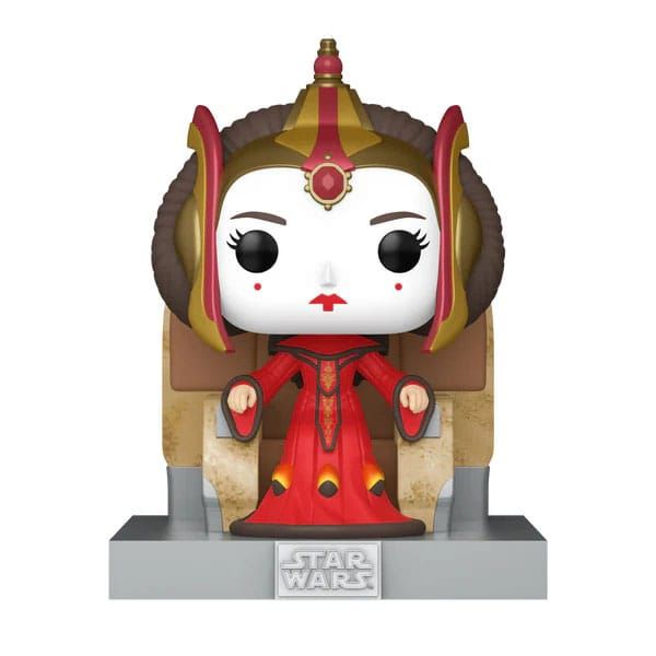 Star Wars: Episode 1 - The Phantom Menace Deluxe POP! Vinyl Figure Queen Amidala on the Throne 15 cm
